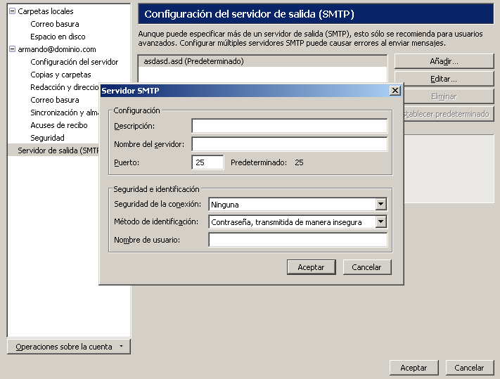 Configurar Correo Electronico En Thunderbird Profesionalhosting